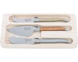 Laguiole Style de Vie Kaasmessenset Premium Line - 3-delig - Treasure