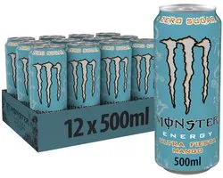 Monster Energy Ultra Fiesta - 12x 500 ml blikjes - Zero Sugar