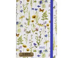 Wildflower Garden Compact diary 16-mnds 2027