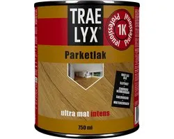 Trae-Lyx Parketlak - Ultra Mat - Geoliede look - Sneldrogend - Slijtvast en krasvast - 2,5 Liter