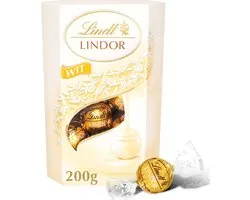 Lindt Lindor Chocolat Witte 200g Kornet