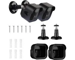 Outdoor camera muurbeugel & beschermhoes - 360° verstelbare, weerbestendige houder - compatibel met Blink Outdoor Camera 3./4. gen, zwart (2)