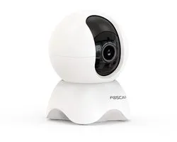 Foscam X5 - Beveiligingscamera's - 5 MP - Pan&tilt - Binnencamera - Babyfoon - Persoonsdetectie - Wit