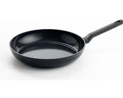 BK Easy Induction Koekenpan 30cm - PFAS-vrije antikleeflaag - Koekenpan inductie - Keramische pan - Ovenbestendig tot 160°C - Koudgrepen - Zwart