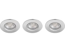 Philips Dive badkamerinbouwspot - 3-lichts - chroom