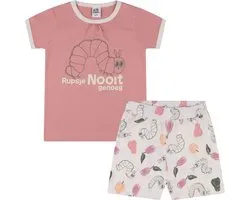 Caterpillar Never Enough, filles shortama rose, 86/92