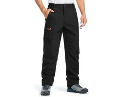 Waterproof Winter Hiking Trousers for Men with Zippered Pockets