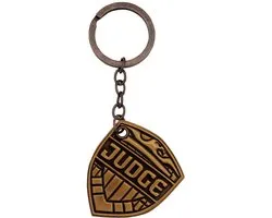 FaNaTtik 2000 AD Keychain Judge Dredd Badge Limited Edition Keyrings