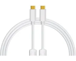 DJ TechTools Chroma Cables USB-C vers USB-C 0,25 m (blanc)