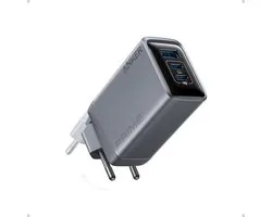 Anker Prime oplader 100 W USB-C-oplader - 3-poorts GaN opvouwbare en compacte Anker wandlader