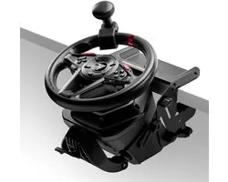 Thrustmaster T128-P SimTask Pack - Racestuur & Pedaalset - Inclusief SimTask Steering Kit - Force Feedback - Compatibel met PS5, PS4 & PC