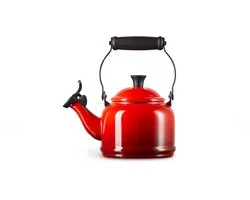 Le Creuset Demi Fluitketel - 1,1 l - Kersenrood
