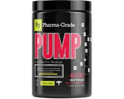 Pharma Grade - PUMP - 400g - Cherry Lime - preworkout - pre workout - fitness - krachttraining