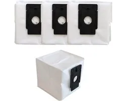 High Capacity Replacement Dust Bags For EZVIZ FOR RC3 Plus RE4 Plus/RE4 + RE5 Plus/CS-RA-KIT07/CS-RC3/CS-RE4P (4 PACK) - ShopVlot