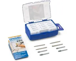 Dremel Arts&Crafts Glasgraveerset (8 st.) (682JA) Incl. Quick Start Guide