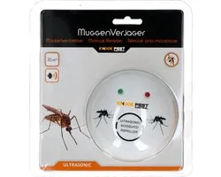 Knock Pest Control Muggenstekker ø 10 cm - Anti Muggenstekker - Insectenbestrijding - Geluid bereik 30 m2 - Muggenverjager