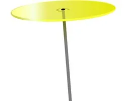 Attrape-soleil Cazador Del Sol Citron Ø150mm x 120cm Set1