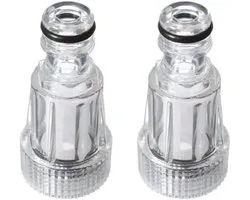 2 stks Auto Schoon Machine Water Filter Hoge Druk Aansluiting Voor Karcher K2-K7 175PSI 140 ° Filter Nets