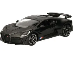Maisto Modelauto/speelgoedauto Bugatti Divo Special Edition - zwart - 19 cm - schaal 1:24