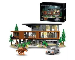 Architectural Building Set - Movie House Replica - Creative Building - LED Light Effects