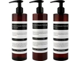The Spa Collection Green Tea - Shampooing/ Gel Douche + Savon Mains + Lotion Corps - 400 ml - Flacon Pompe - Set de 3