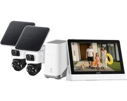 eufy Security eufyCam S4 Kit de 2 caméras - blanc + écran Smart E10