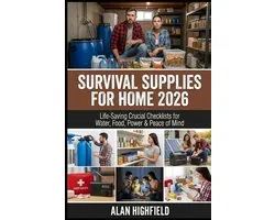 Survival Supplies for Home (2026 Update): Life Saving Crucial Supplies Checklists for Water, Food, Power & Peace of Mind Long Term Food Storage Low Co