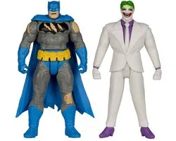 McFarlane Toys DC Direct Page Punchers Action Figure 2-Pack Batman & The Joker (Batman: The Dark Knight Returns) 8 cm Action Figuur