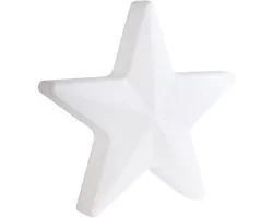 OLSAN - Lampadaire d'extérieur - Blanc - Matériau synthétique