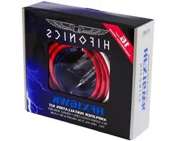 Installatiekit Eindversterker - Aansluitset Auto - Audio Systeem - Vergulde Kabelschoenen - 16 mm² - Niet gespecificeerd