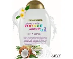 Herstellende Shampoo OGX Coconut MIracle Oil Beschadigd Haar (385 ml)