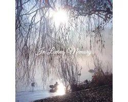 "In Loving Memory" Funeral Guest Book, Memorial Guest Book, Condolence Book, Remembrance Book for Funerals or Wake, Memorial Service Guest Book