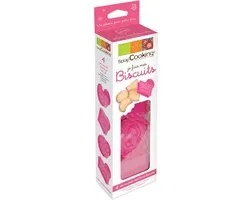 Scrapcooking Plunger Cutter Biscuits Set/4