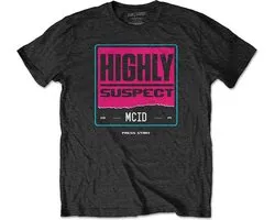 Highly Suspect - Press Start Heren T-shirt - M - Zwart
