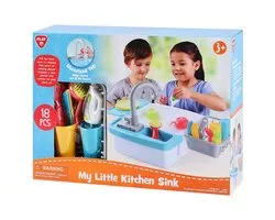 Play Dishes Play Kitchen Play Set, 18 pièces.