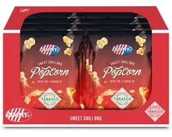 JIMMY's TABASCO® popcorn - Sweet Chili BBQ - 8 stuks