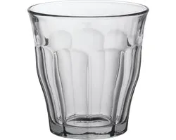 Duralex Picardie Verre à eau 310 ml - Verre trempé - 6 pièces