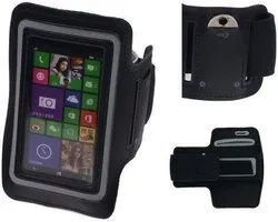 Nokia Lumia 630 Zwart Sport Armband Neopreen