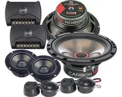 Audio System Carbon 165/3 16.5cm / Composet 3-weg speakers / Auto speakers / Luidsprekers 6.5''