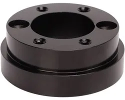 Steering Wheel Adapter Plate - 70mm Aluminum - 6 Hole Steering Hub Adapter voor Logitech G25 G27 G29 G920 - 13 14in Stuurwiel (Zwart)