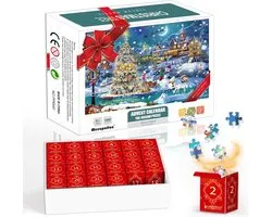 Equivera Adventskalender - Adventskalender 2023 - Aftelkalender - Kerstcadeau - Sinterklaas Cadeau - Premium