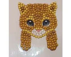 Crystal Art Motif Kit® Kat - Sticker - Inclusief gereedschap