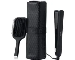 ghd Gold Styler stijltang met paddle brush, giftset