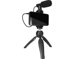 Pack Stream et Vlog pour smartphone avec trépied stable et microphone Puluz