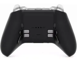 eXtremeRate Hoes Achter Cover Vervangende voor Xbox Elite Series 2 Controller,Behuizing Shell Case&Achter Knoppen voor Xbox Elite Series 2 Core Wireless Controller Model 1797-Zwart