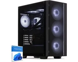 Sedatech Advanced Gaming PC Waterkoeling ATX • AMD Ryzen 5 7500F 6x 3.7GHz • Geforce RTX 5060 • 32Gb DDR5 • 2Tb SSD M.2 • WiFi • Bluetooth, USB C • Windows 11 • Desktop computer