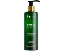 Shampoing au romarin pour une meilleure croissance des cheveux avec extrait de kératine, biotine et collagène - Shampooing au romarin - Shampoing efficace au romarin contre la chute des cheveux et la perte de cheveux