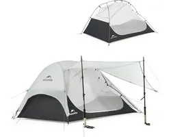 Star River™ UL 2-Persoons Ultralichte Backpacktent – 3-Seizoenen – Inclusief Footprint – Waterproof – Lichtgewicht Trekking Tent
