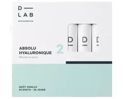 D-Lab Nutricosmetics Absolu Hyaluronique 28 Shots