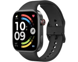 XIAOMI REDMI Watch 6 Bluetooth GPS 2 07" Negro Talla Única Resistente al Agua 5ATM SpO2 Pulsómetro